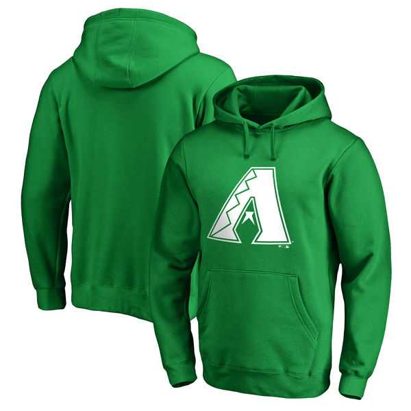 Men's Arizona Diamondbacks Fanatics Branded Kelly Green St. Patrick's Day White Logo Pullover Hoodie,We sell and wholesale Men's Arizona Diamondbacks Fanatics Branded Kelly Green St. Patrick's Day White Logo Pullover Hoodie on line form chian!